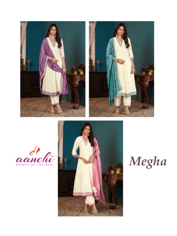 Aanchi Megha catalog wholesale kurti shop in surat