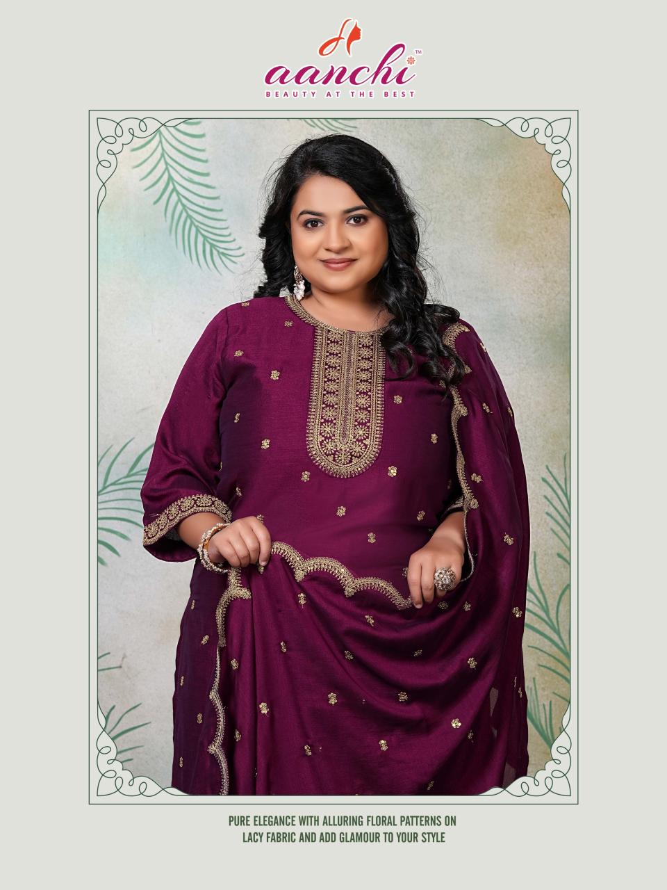 Aanchi Plus Romeo catalog plus size kurtis in surat
