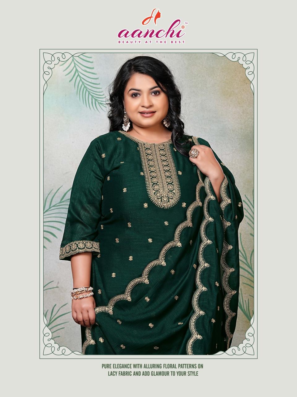 Aanchi Plus Romeo catalog plus size kurtis in surat