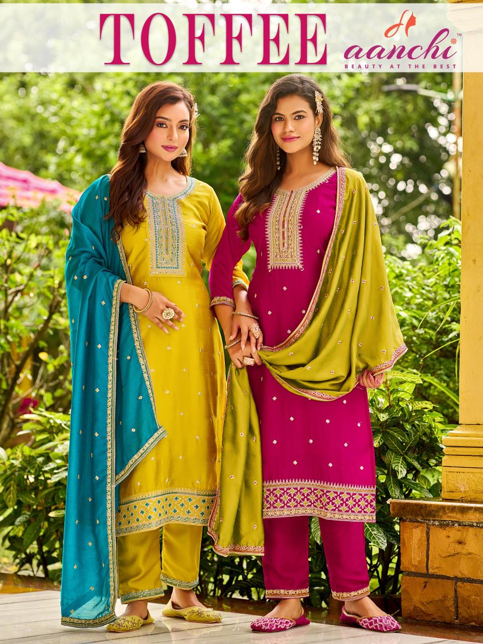 Aanchi Toffee catalog kurti brand surat