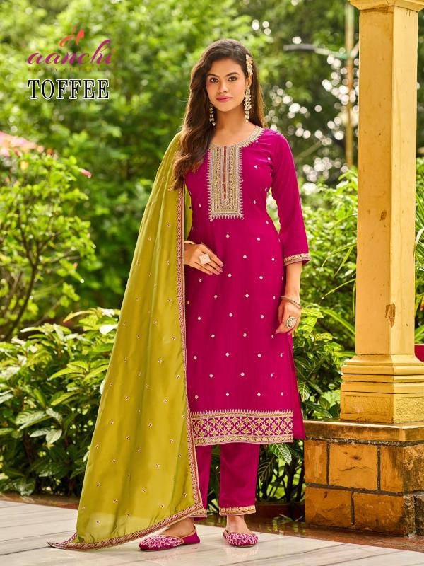 Aanchi Toffee catalog kurti brand surat