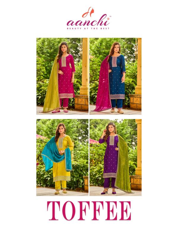 Aanchi Toffee catalog kurti brand surat