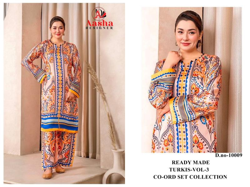Aasha Turkis Vol 3 catalog Modal Sattin Co Ord Set wholesaler