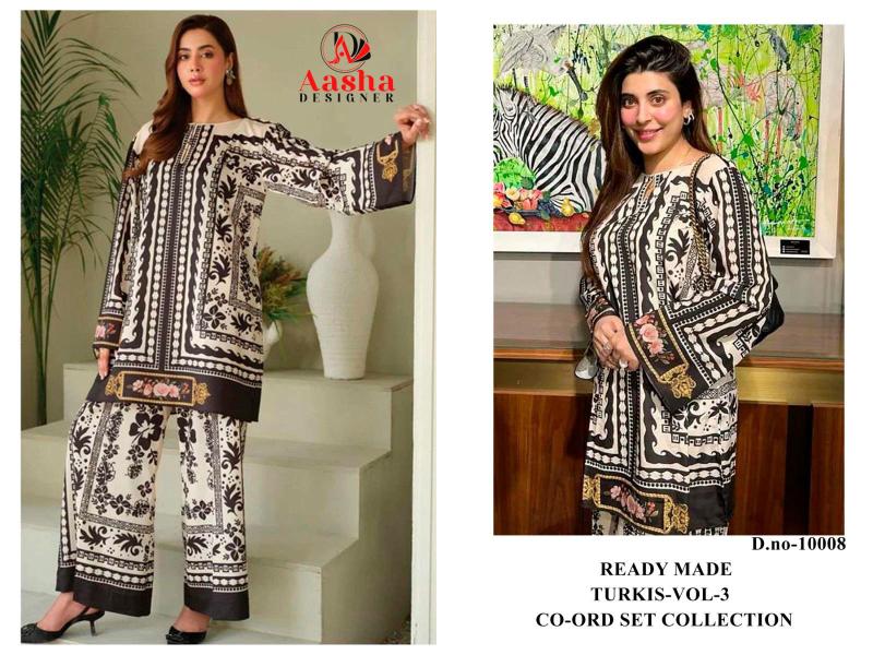 Aasha Turkis Vol 3 catalog Modal Sattin Co Ord Set wholesaler