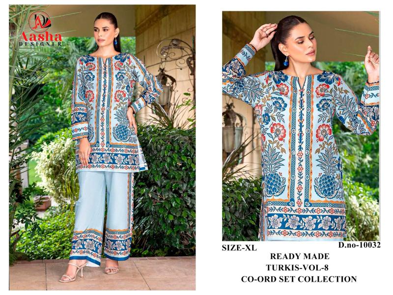 Aasha Turkis vol 8 Catalog wholesale co ords
