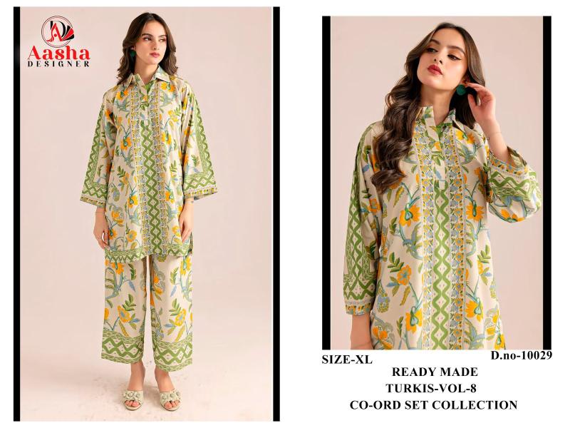 Aasha Turkis vol 8 Catalog wholesale co ords