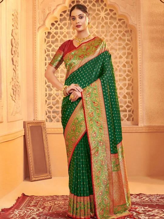 AFREEN by Astita fancy designer BANARASI SILK fabric saree wholesale with Fancy latkan 