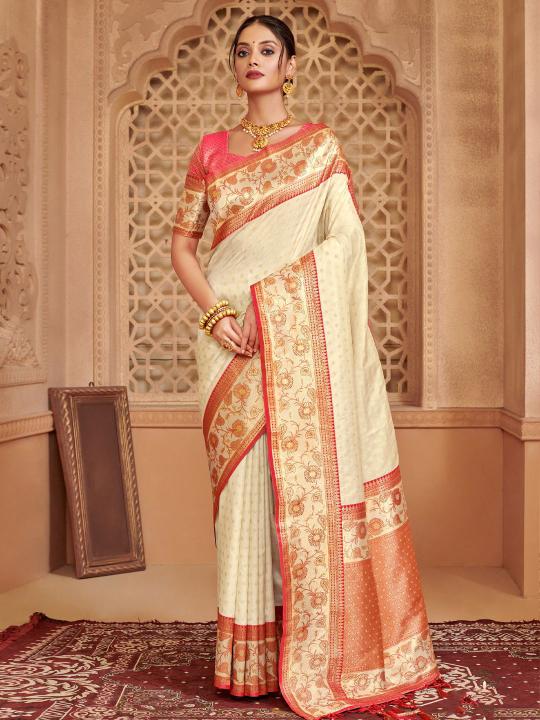 AFREEN by Astita fancy designer BANARASI SILK fabric saree wholesale with Fancy latkan 
