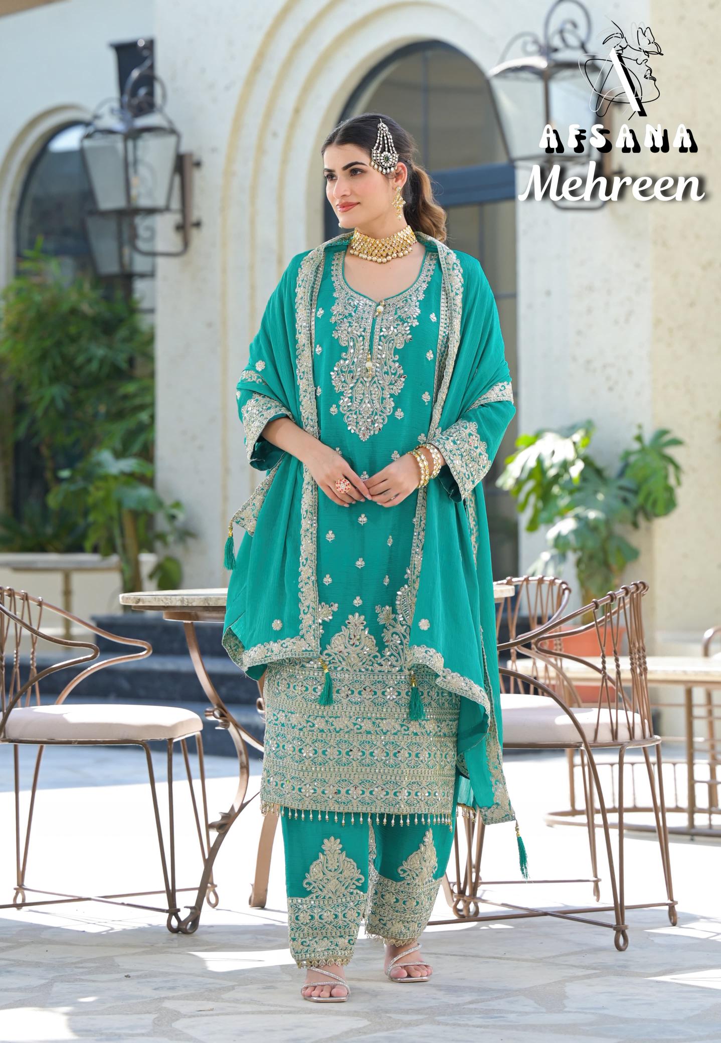 Afsana Mehreen catalog designer salwar kameez wholesale in mumbai