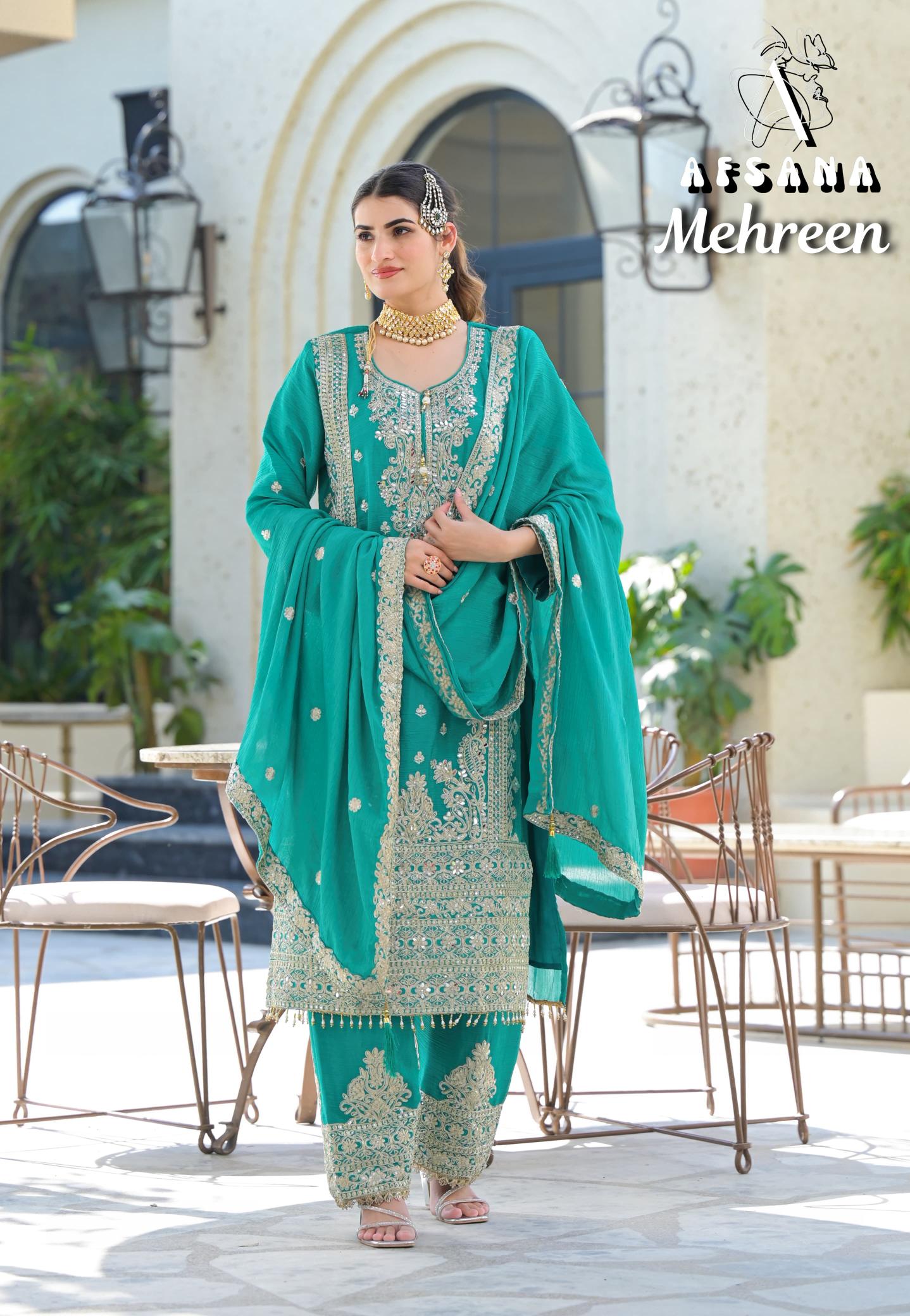 Afsana Mehreen catalog designer salwar kameez wholesale in mumbai