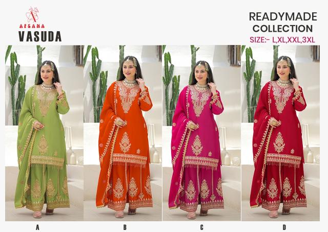 Afsana Vasuda catalog readymade salwar kameez wholesale in mumbai