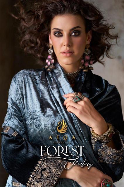 Aiqa Forest Fantasy catalog salwar kameez dress materials wholesale