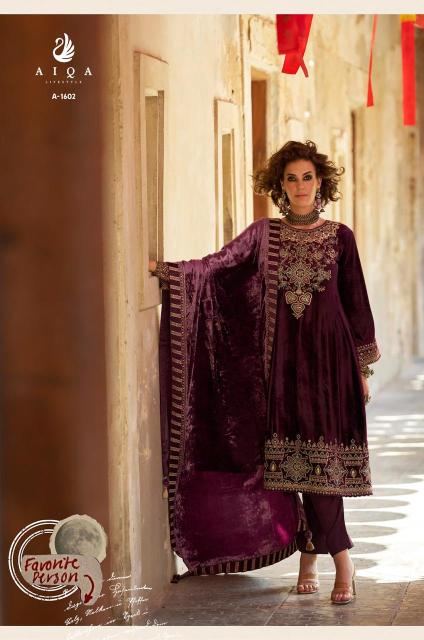 Aiqa Forest Fantasy catalog salwar kameez dress materials wholesale