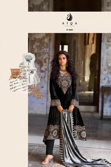 Aiqa Forest Fantasy catalog salwar kameez dress materials wholesale