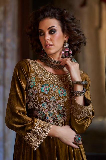 Aiqa Forest Fantasy catalog salwar kameez dress materials wholesale