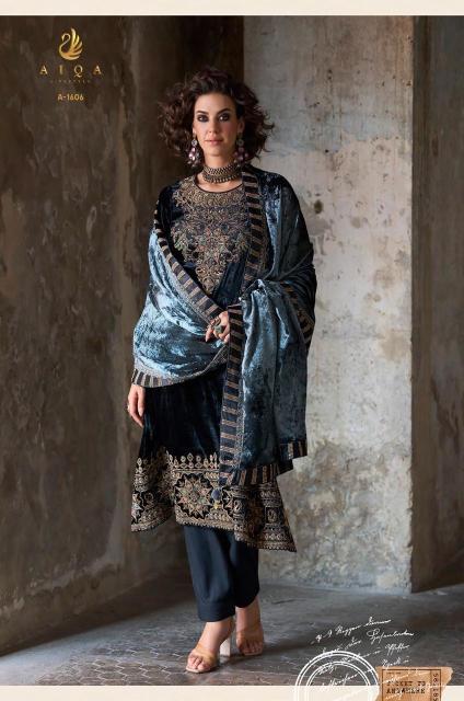 Aiqa Forest Fantasy catalog salwar kameez dress materials wholesale