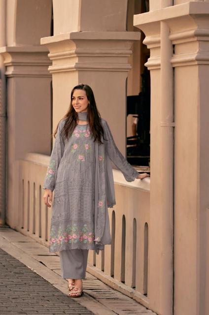 Aiqa Hemline catalog unstitched salwar kameez wholesale market in delhi