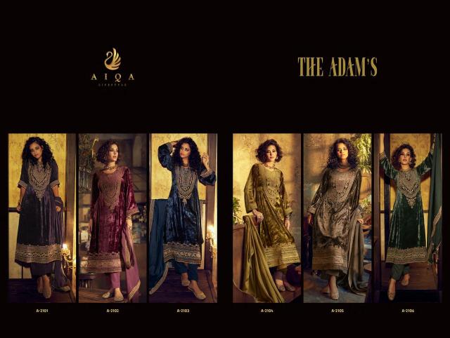 Aiqa The Adams catalog salwar kameez wholesale in kolkata