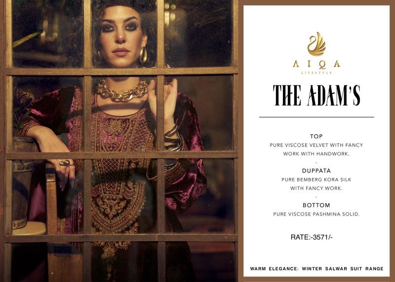 Aiqa The Adams catalog salwar kameez wholesale in kolkata