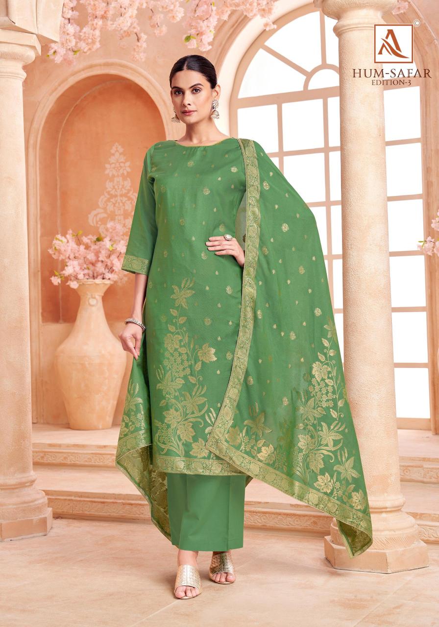 Alok Humsafar vol 3 Catalog wholesale dress materials online india