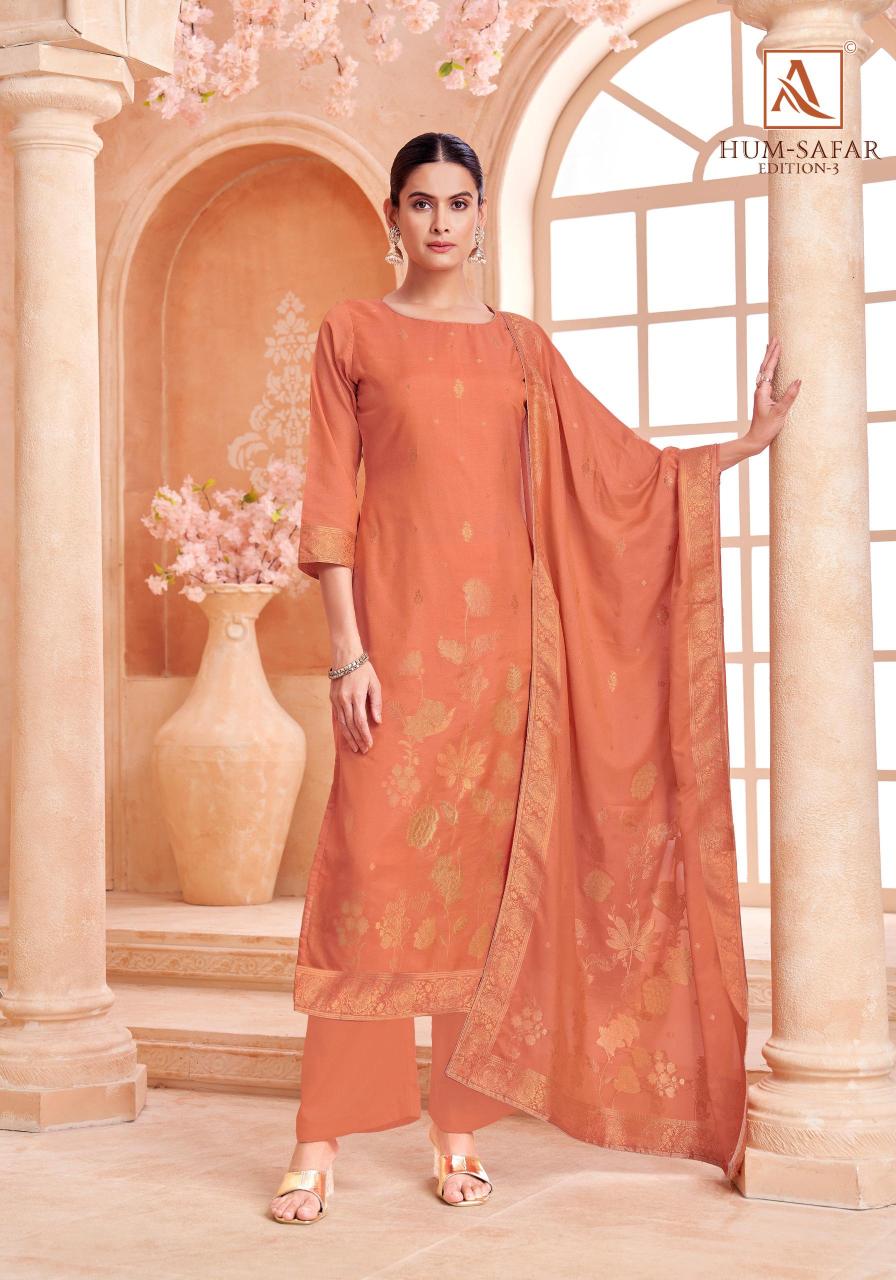 Alok Humsafar vol 3 Catalog wholesale dress materials online india
