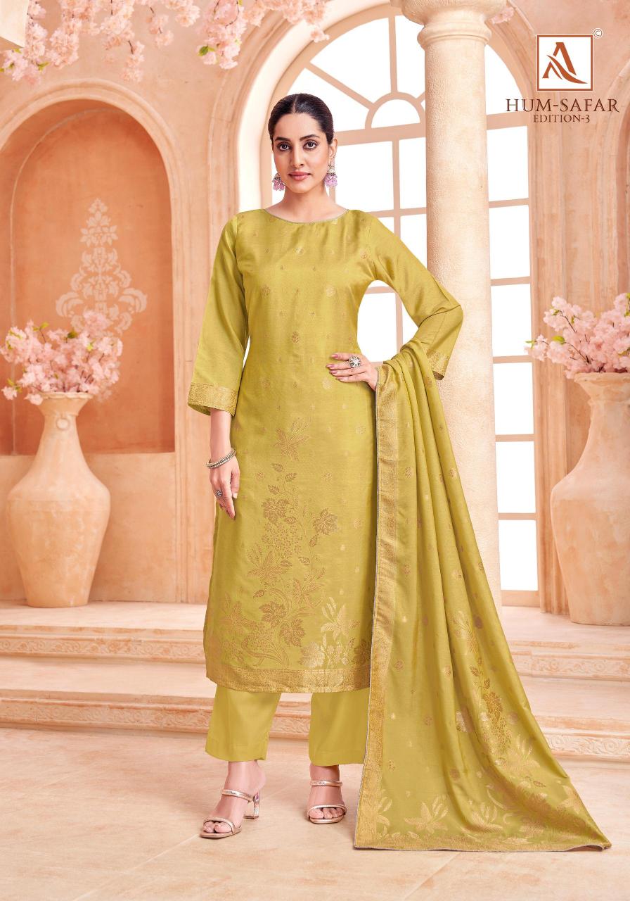 Alok Humsafar vol 3 Catalog wholesale dress materials online india