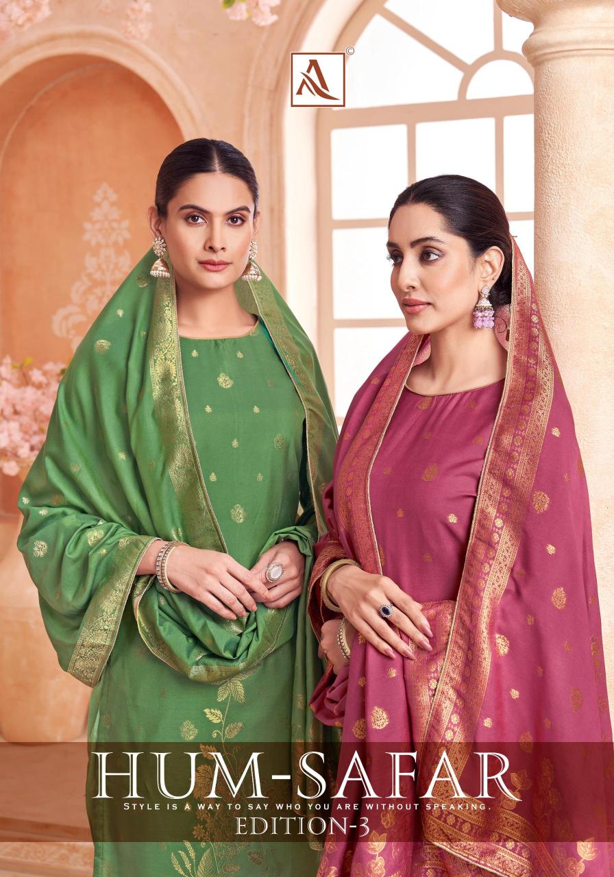 Alok Humsafar vol 3 Catalog wholesale dress materials online india