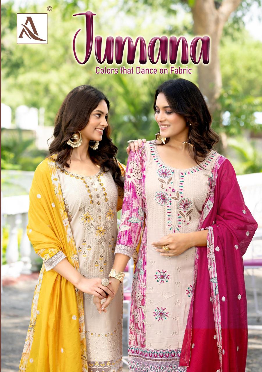 Alok Jumana catalog wholesale market for dress material in bangalore 