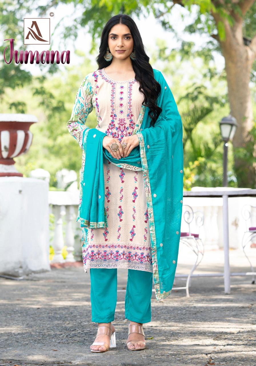Alok Jumana catalog wholesale market for dress material in bangalore 