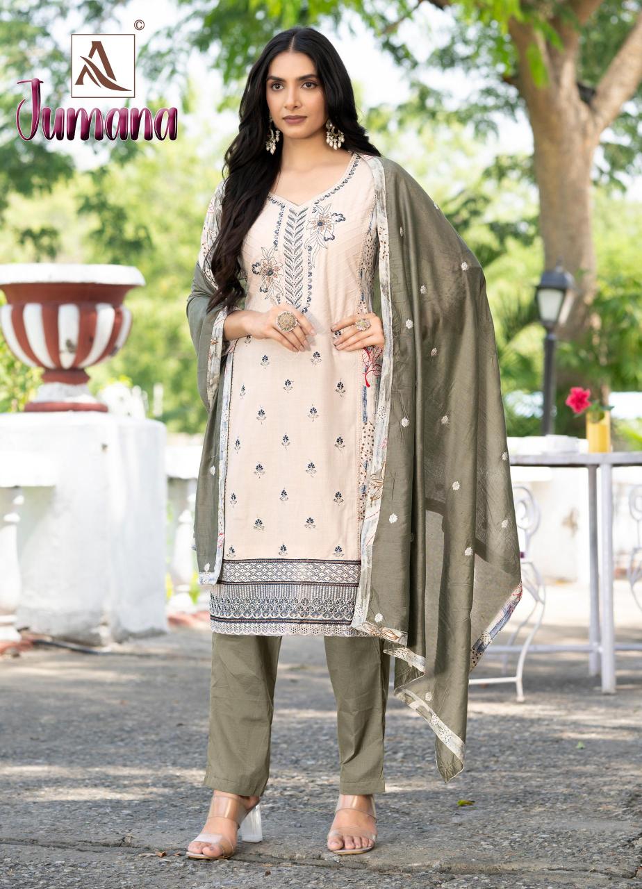 Alok Jumana catalog wholesale market for dress material in bangalore 