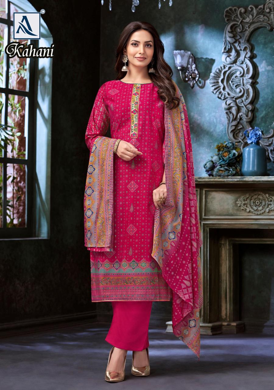 Alok Kahani catalog wholesale dress material in delhi