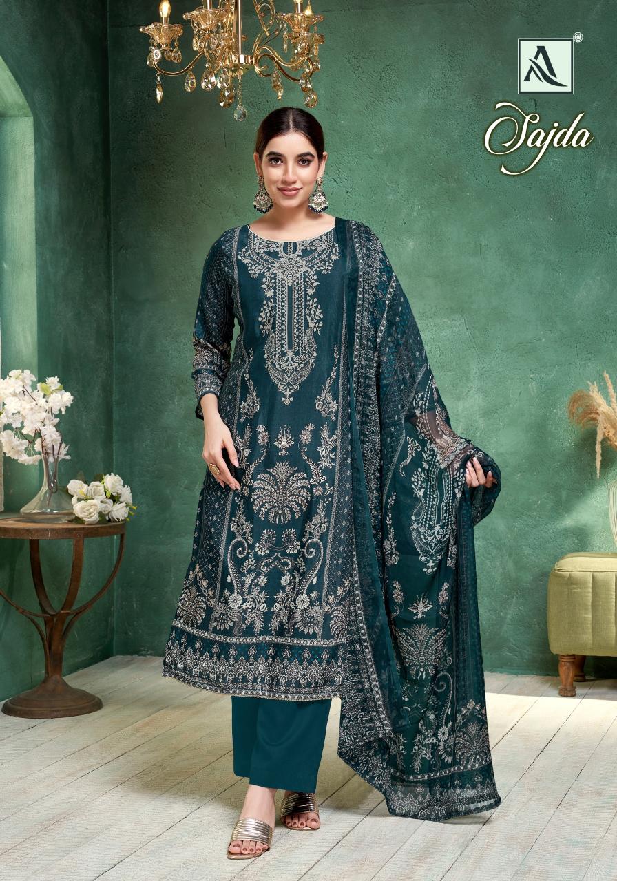 Alok Sajda catalog online wholesale dress material surat