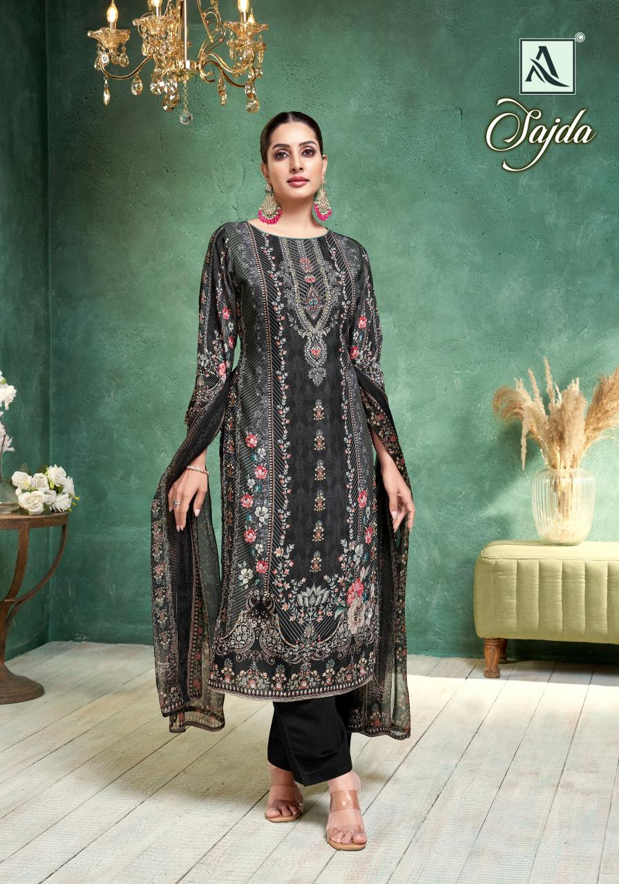 Alok Sajda catalog online wholesale dress material surat