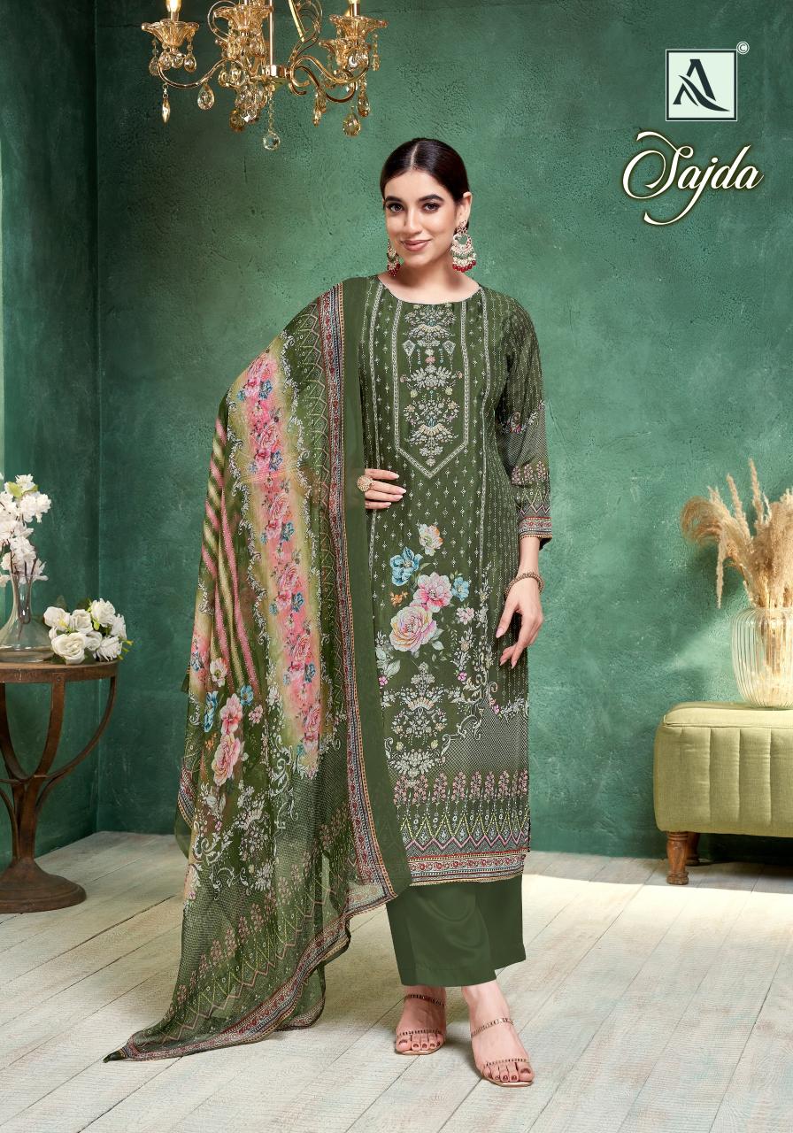 Alok Sajda catalog online wholesale dress material surat