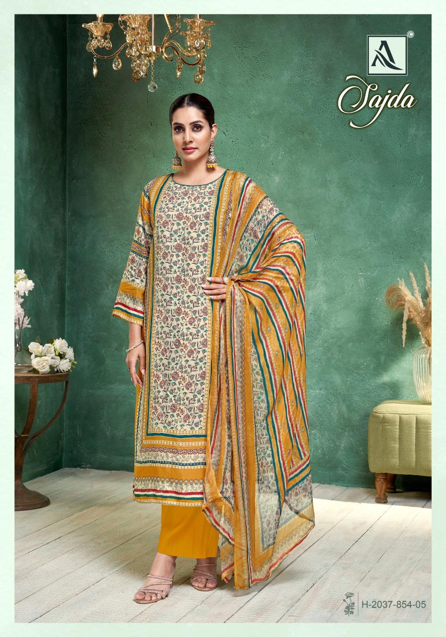 Alok Sajda catalog online wholesale dress material surat