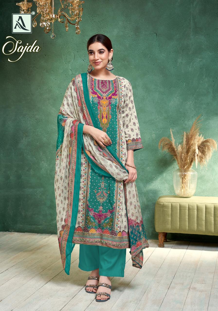 Alok Sajda catalog online wholesale dress material surat