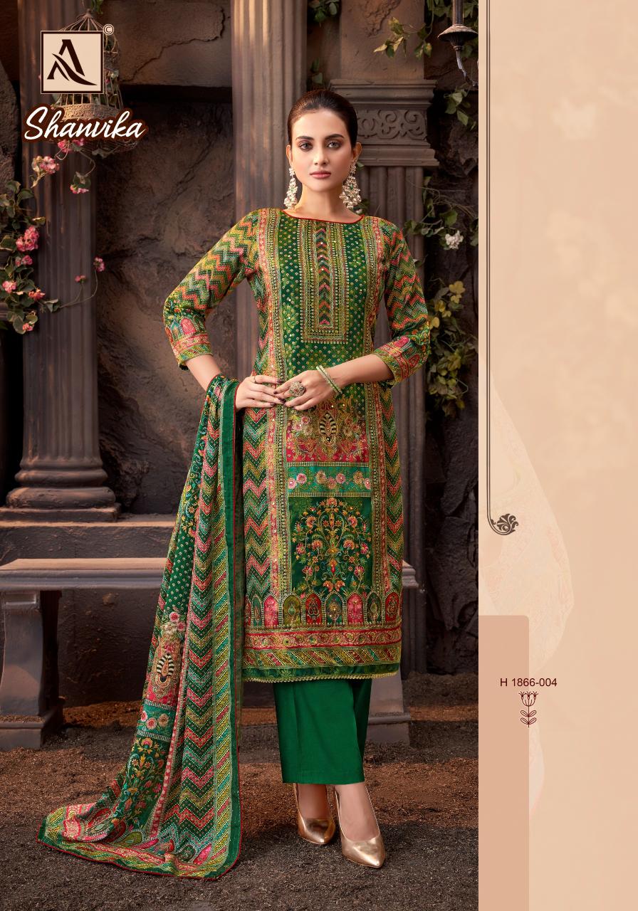 Alok Shanvika catalog wholesale dress material shops in chennai
