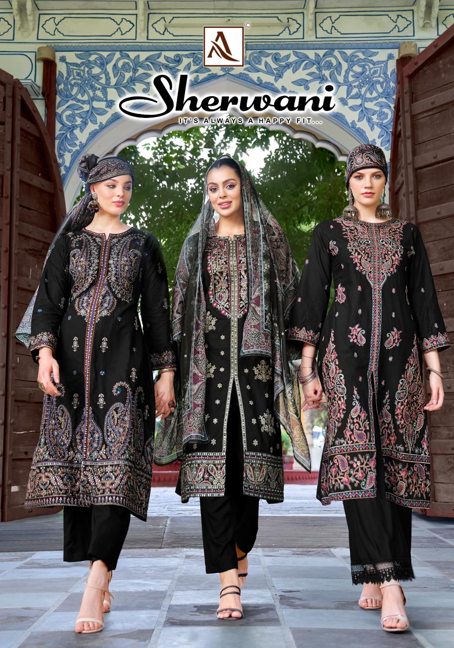 Alok Sherwani catalog wholesale dress material in dadar