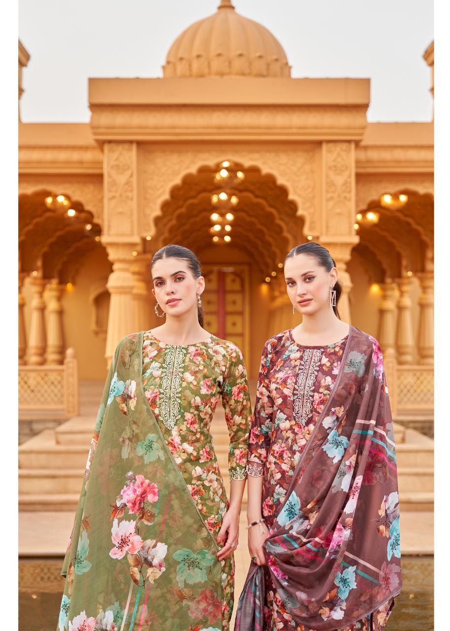 Alok Super Queen catalog jetpur dress material wholesale