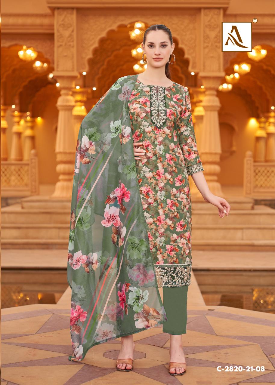Alok Super Queen catalog jetpur dress material wholesale