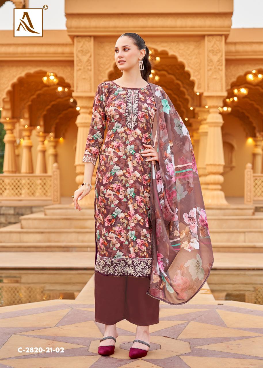 Alok Super Queen catalog jetpur dress material wholesale