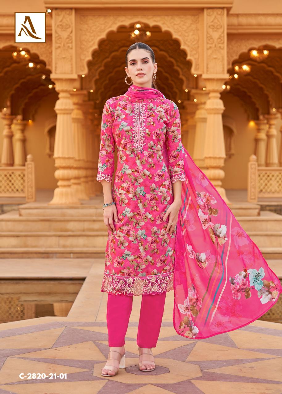 Alok Super Queen catalog jetpur dress material wholesale