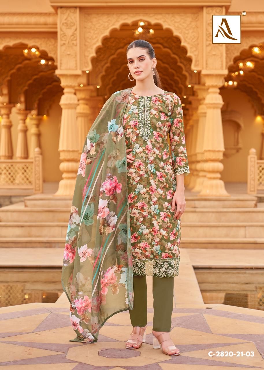 Alok Super Queen catalog jetpur dress material wholesale