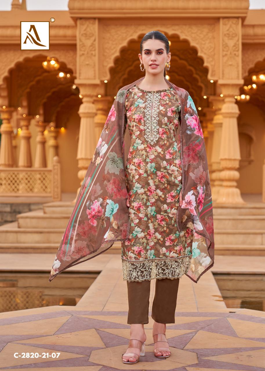 Alok Super Queen catalog jetpur dress material wholesale