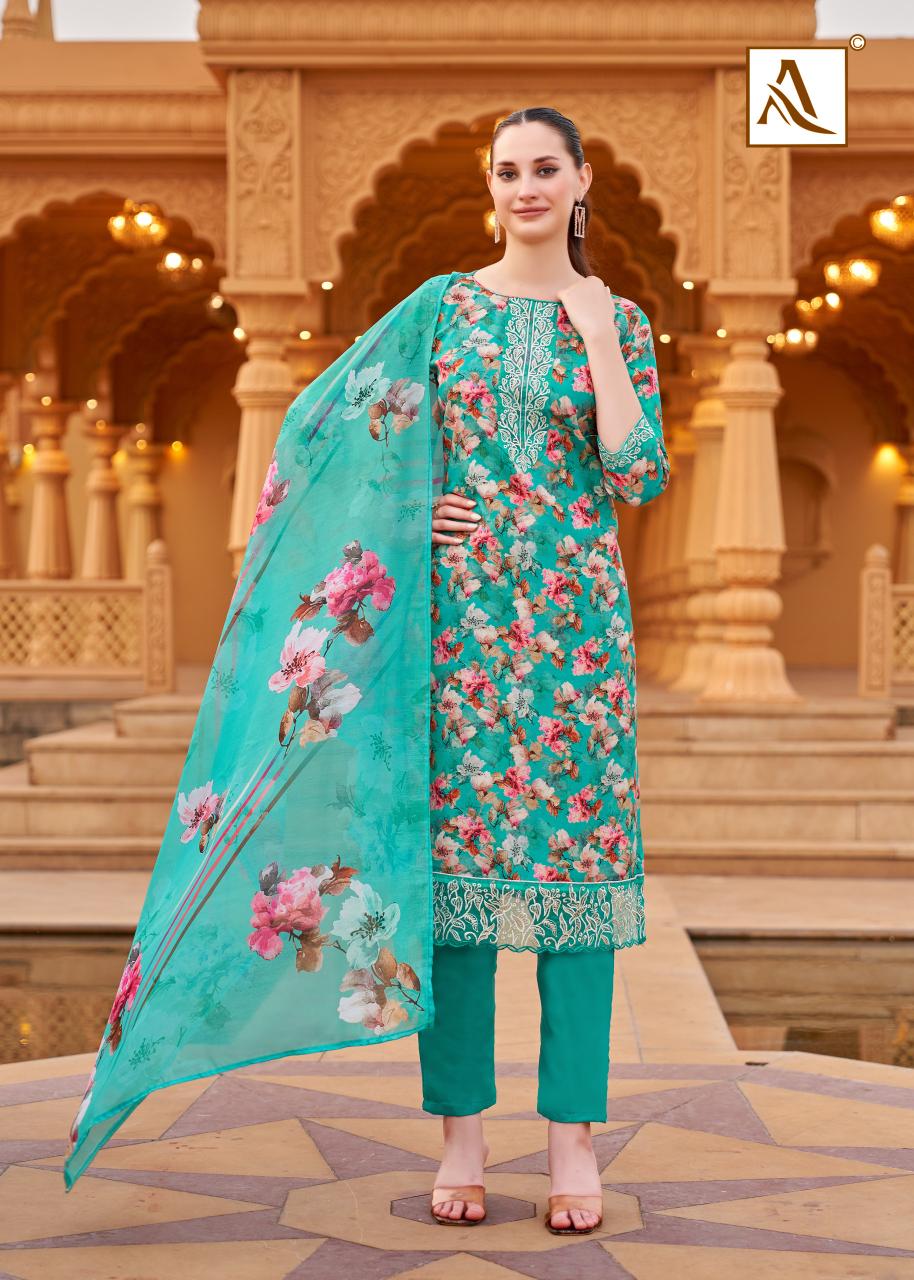 Alok Super Queen catalog jetpur dress material wholesale