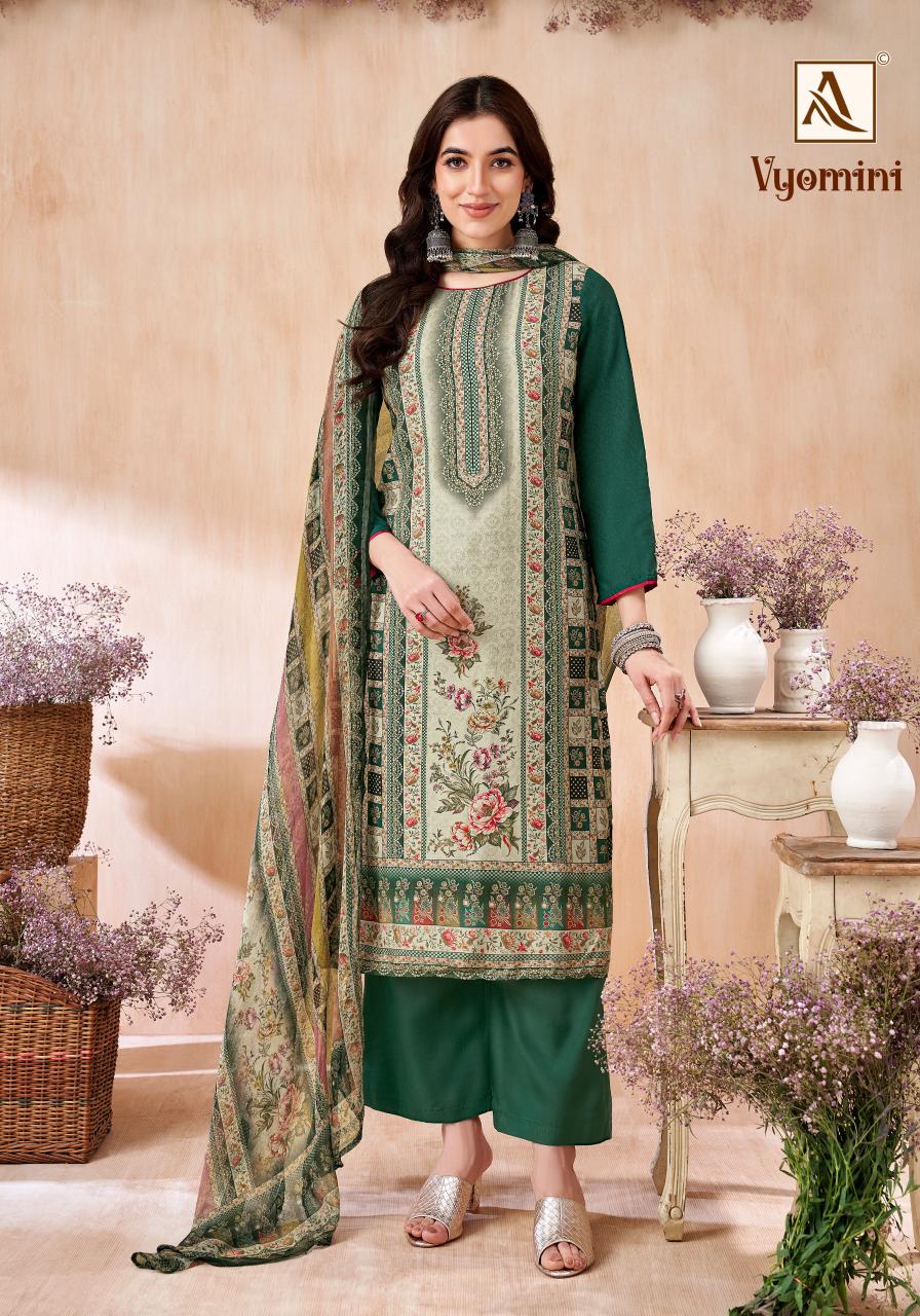 Alok Vyomini catalog wholesale dress materials in surat