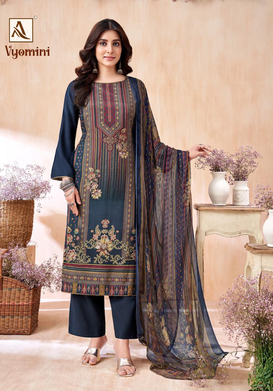 Alok Vyomini catalog wholesale dress materials in surat