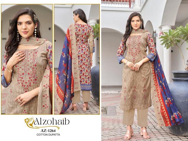 Alzohaib Az Mahima Nx catalog wholesale pakistani suits dwarka delhi