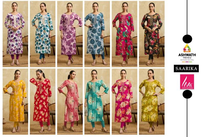 Ashwath Saarika catalog surat best kurti selling agency name