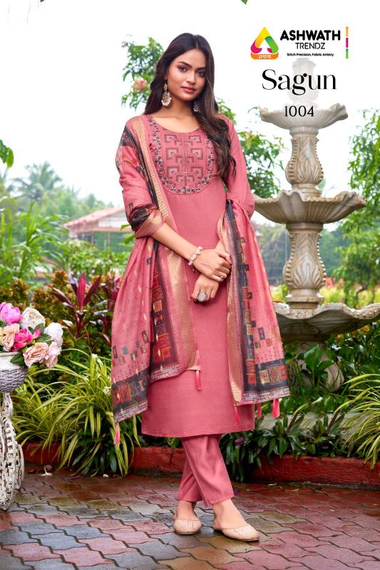 Ashwath Sagun catalog kurti surat fabrics